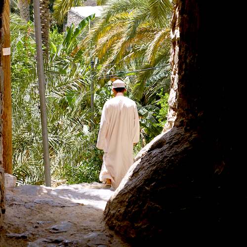 Lokale Man Misah Oman